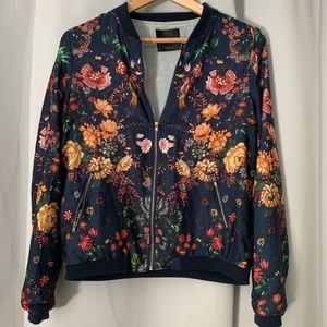 Colorful Zara bomber jacket